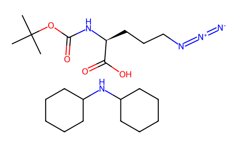 (S)-Boc-2-amino-5-azido-pentanoic acid dicyclohexylammonium 1485528-98-0